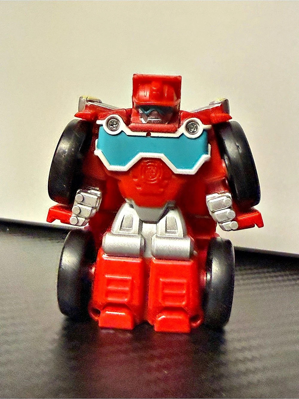Playskool Transformers Bot Shots Sentinel Prime Fire Truck Toy